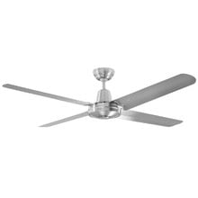 Silver Precision 316 Stainless Steel AC Ceiling Fan
